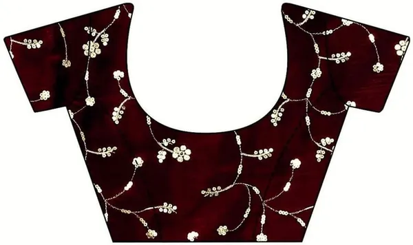 Wine_Star_Georgette_Embroidered_Saree_For_Women