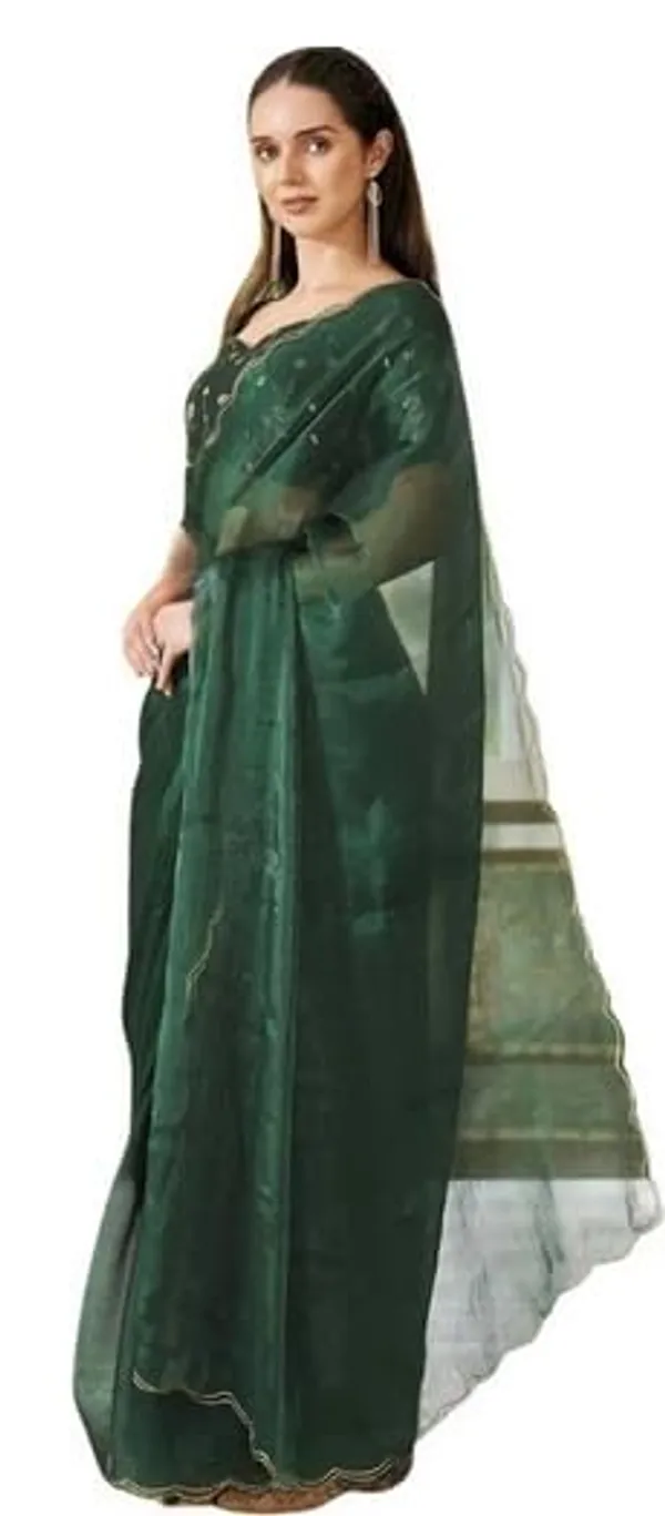 Green_Star_Georgette_Embroidered_Saree_For_Women
