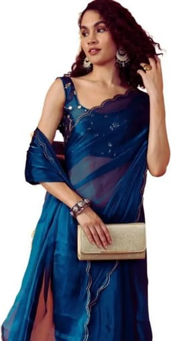 Blue_Star_Georgette_Embroidered_Saree_For_Women
