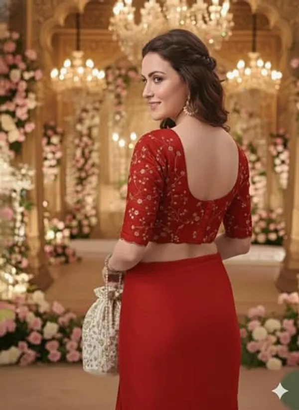 Red_Star_Georgette_Embroidered_Saree_For_Women