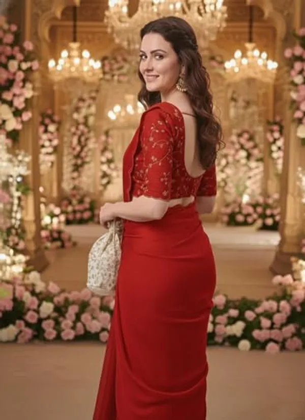 Red_Star_Georgette_Embroidered_Saree_For_Women