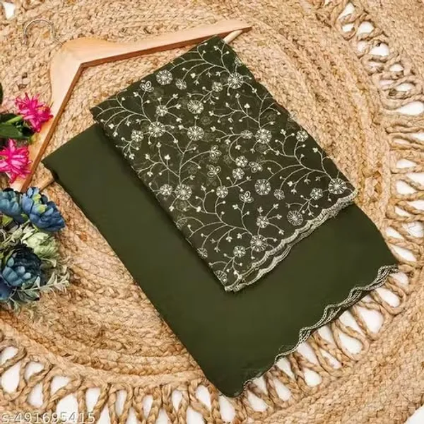 Mehendi_Star_Georgette_Embroidered_Saree_For_Women