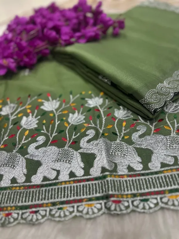 Green_Star_Georgette_Embroidered_Saree_For_Women