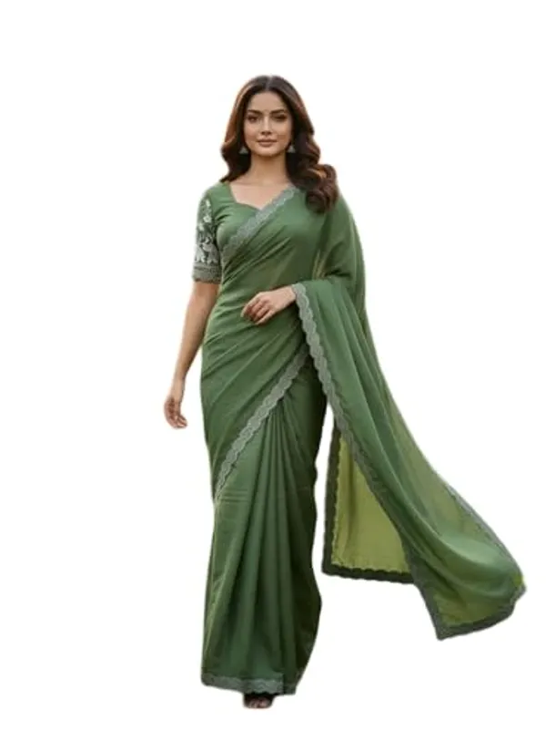 Green_Star_Georgette_Embroidered_Saree_For_Women
