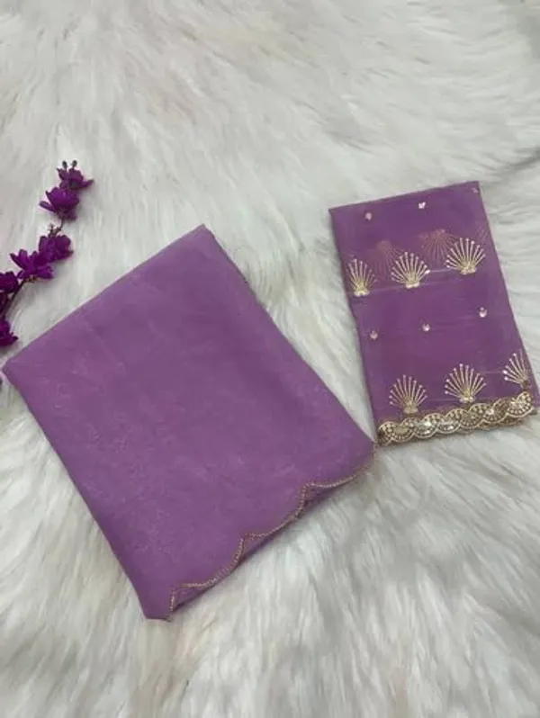 Purple_Star_Georgette_Saree_For_Women