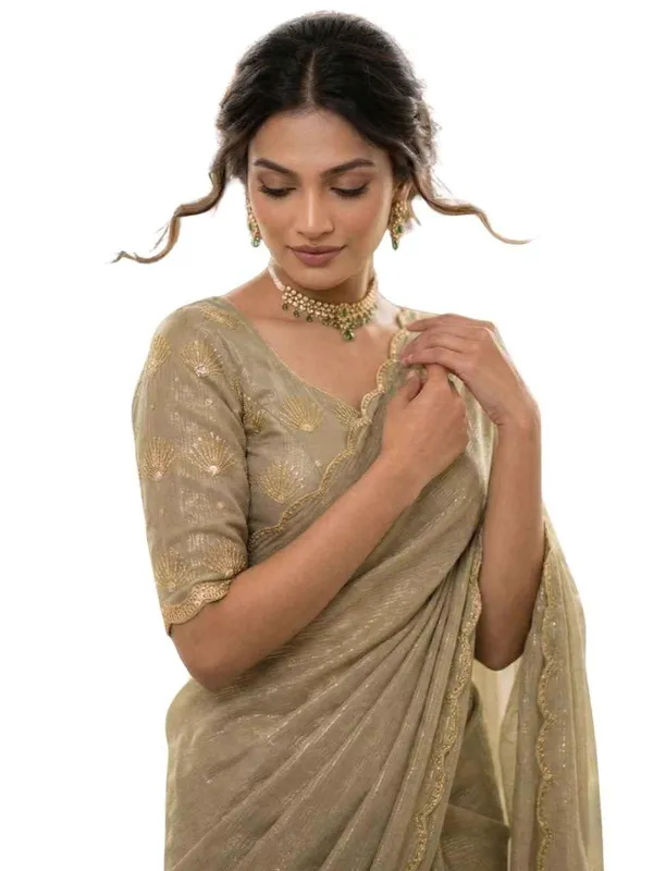 Chiku_Star_Georgette_Saree_With_Blouse_Piece_For_Women