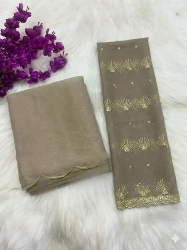 Chiku_Star_Georgette_Saree_With_Blouse_Piece_For_Women