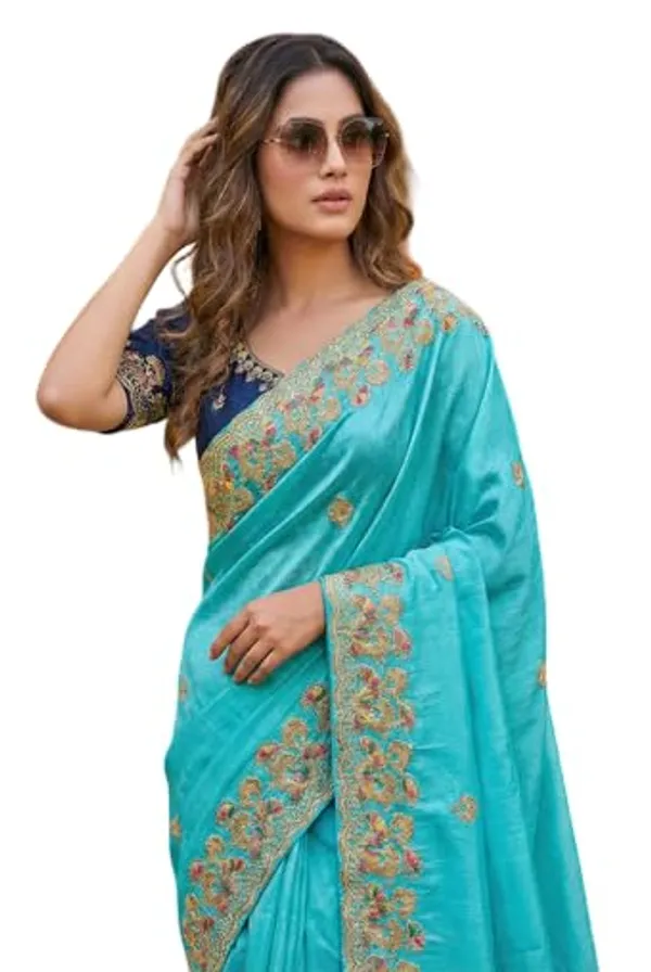 Blue_Star_Georgette_Embroidered_Saree_For_Women