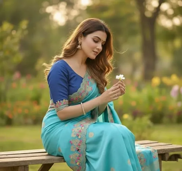 Blue_Star_Georgette_Embroidered_Saree_For_Women