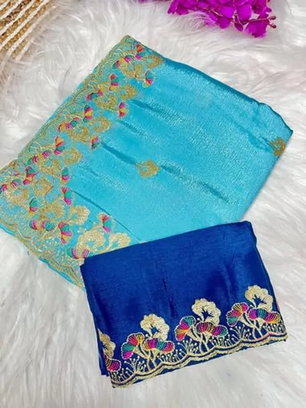Blue_Star_Georgette_Embroidered_Saree_For_Women