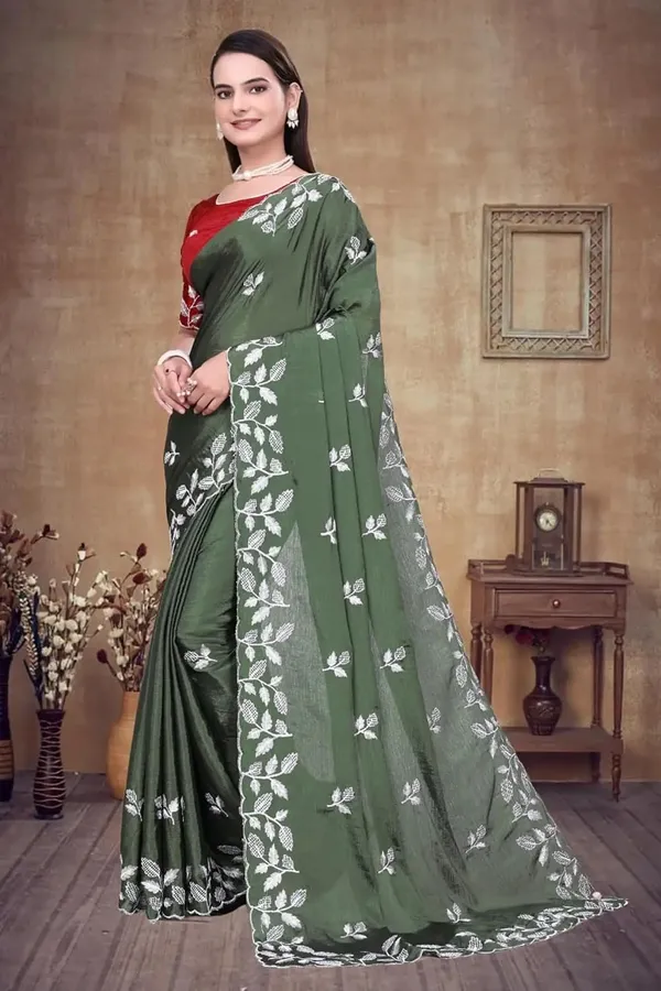 Mehndi_Star_Georgette_Saree_For_Women