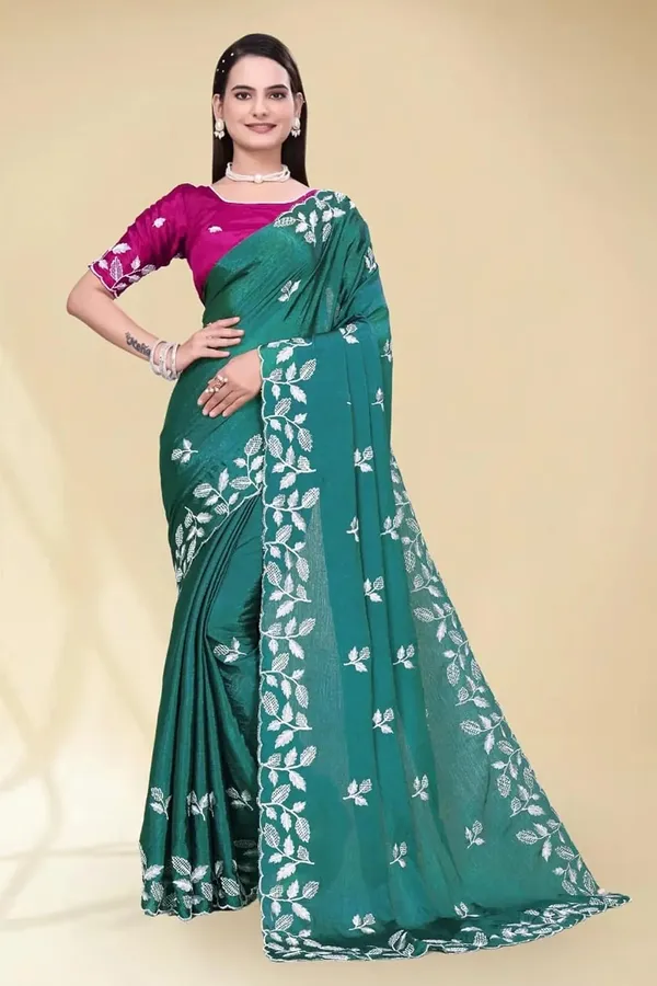 Blue_Star_Georgette_Saree_For_Women