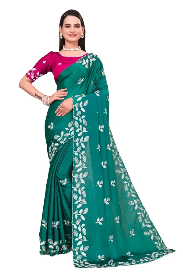 Blue_Star_Georgette_Saree_For_Women