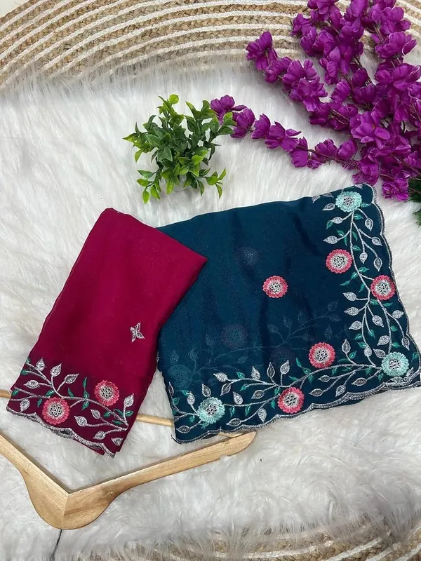 Blue_Star_Georgette_Embroidered_Saree_For_Women