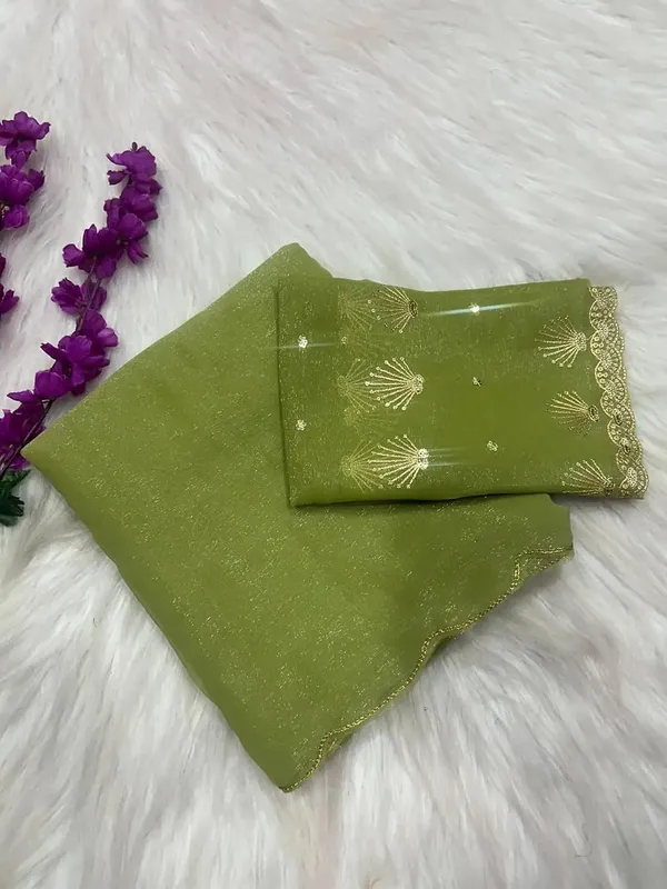 Green_Star_Georgette_Embroidered_Saree_For_Women
