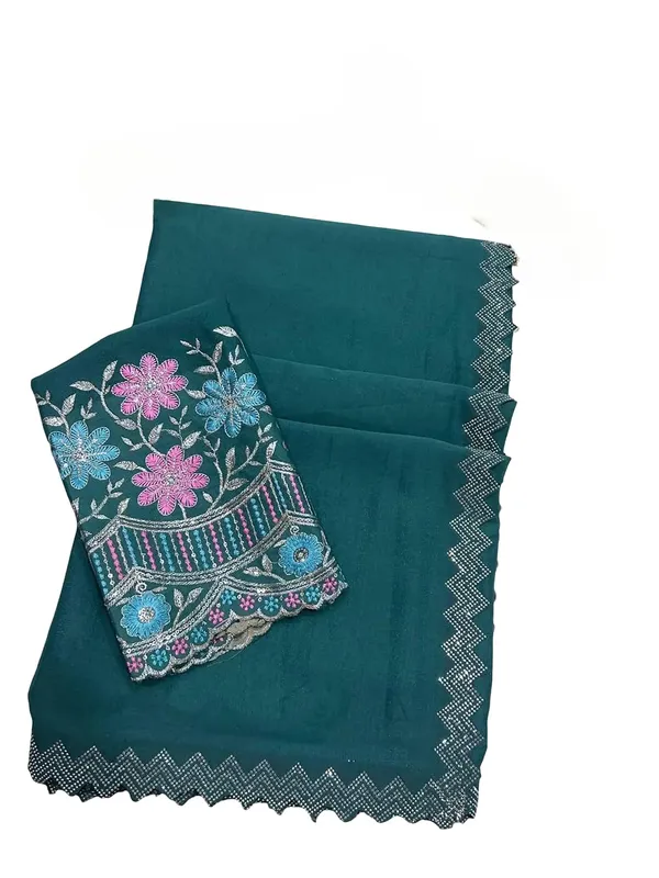 Blue_Star_Georgette_Embroidered_Saree_For_Women