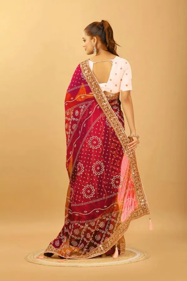 Red_Star_Georgette_Bandhani_Saree_For_Women