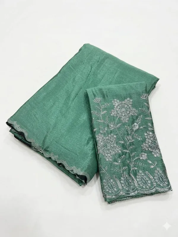 Blue_Star_Georgette_Embellished_Border_Saree_For_Women
