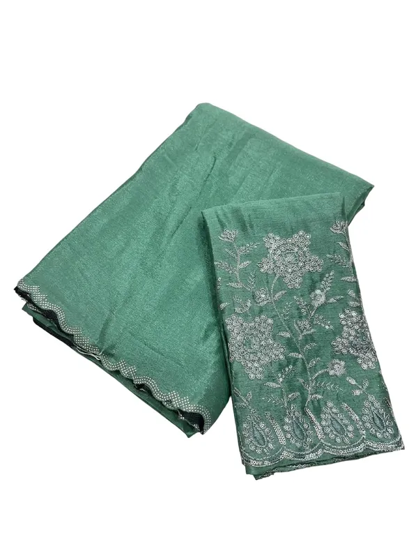 Blue_Star_Georgette_Embellished_Border_Saree_For_Women