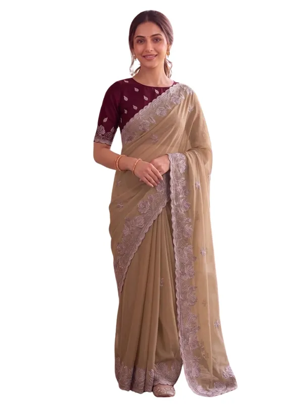 Chiku_Star_Georgette_Saree_For_Women