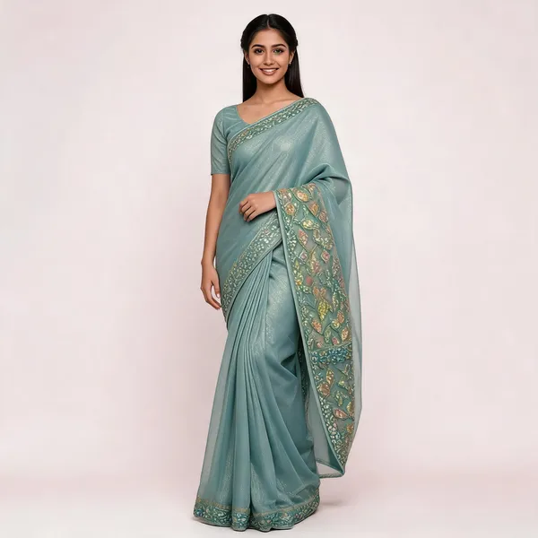Blue_Star_Georgette_Embroidered_Saree_For_Women