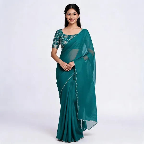 Blue_Star_Georgette_Embroidered_Saree_For_Women