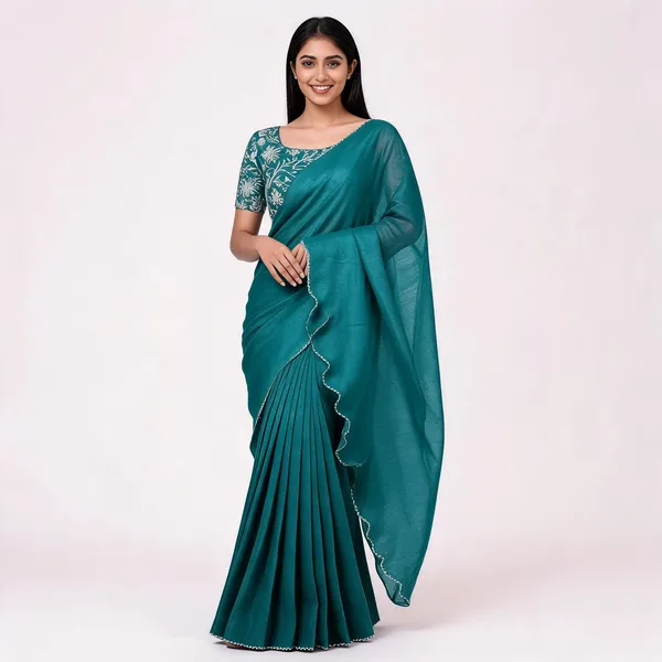Blue_Star_Georgette_Embroidered_Saree_For_Women