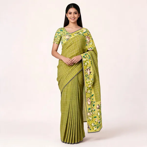 Green_Star_Georgette_Floral_Print_Saree_For_Women