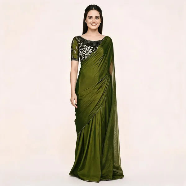 Light_Green_Star_Georgette_Embroidered_Saree_For_Women