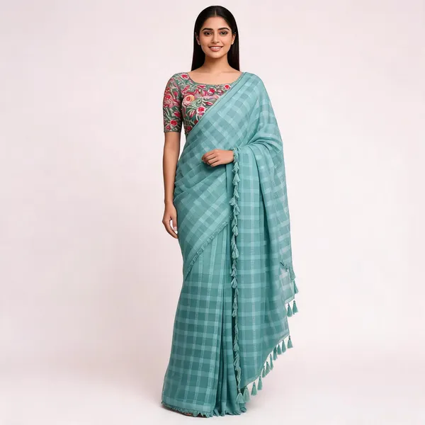 Blue_Star_Georgette_Embroidered_Daily_Wear_Saree_For_Women