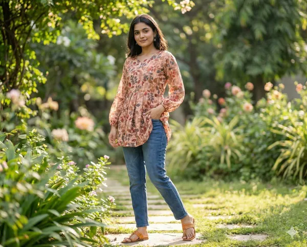 Light_Pink_Cotton_Printed_Tunic_Kurta_For_Women