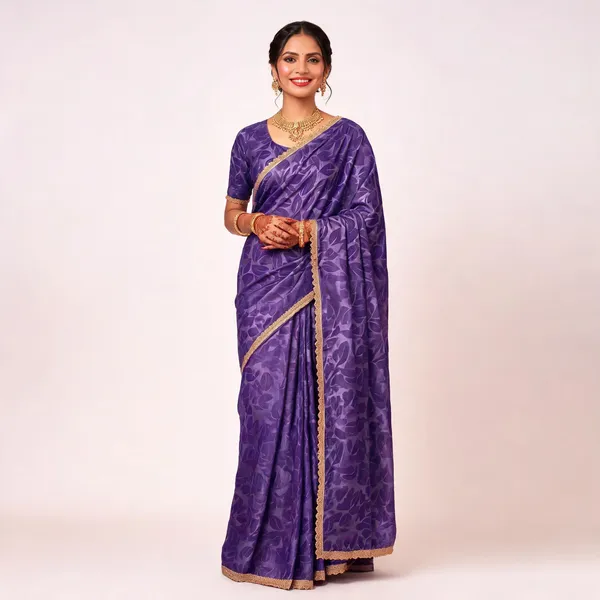 Purple_Star_Georgette_Woven_Embroidered_Saree_For_Women