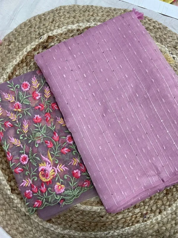 Purple_Star_Georgette_Embroidered_Saree_For_Women