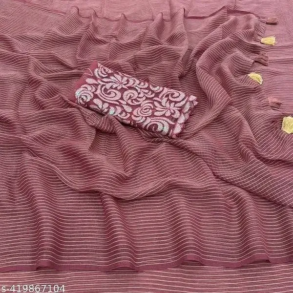 Maroon_Star_Georgette_Embroidered_Saree_For_Women