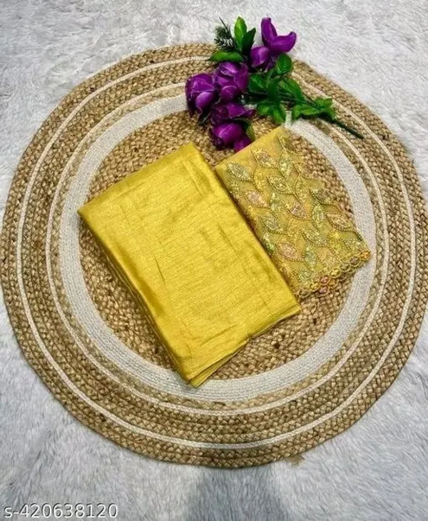 Gold_Star_Georgette_Embroidered_Saree_For_Women