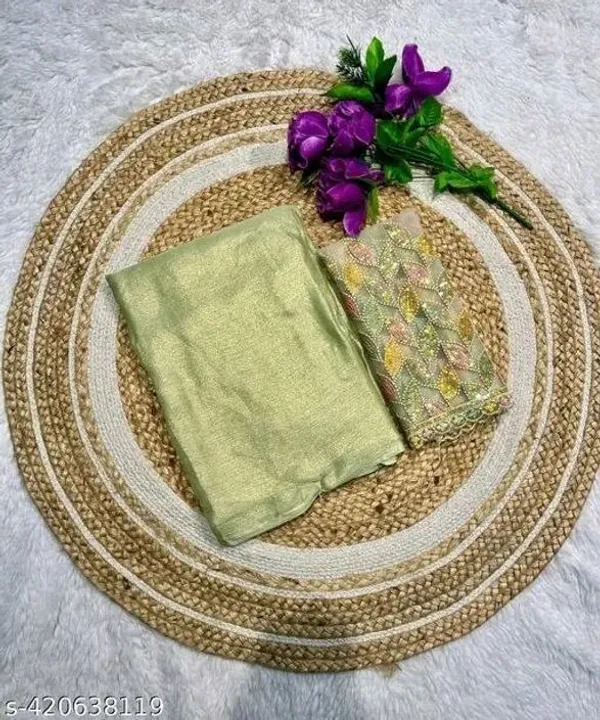 Green_Star_Georgette_Self_Design_Embroidered_Saree_For_Women