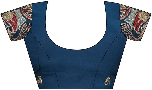 Blue_Star_Georgette_Embroidered_Saree_For_Women