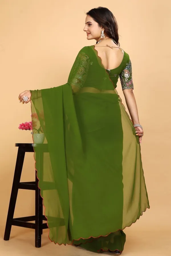 Light_Green_Star_Georgette_Embroidered_Saree_For_Women