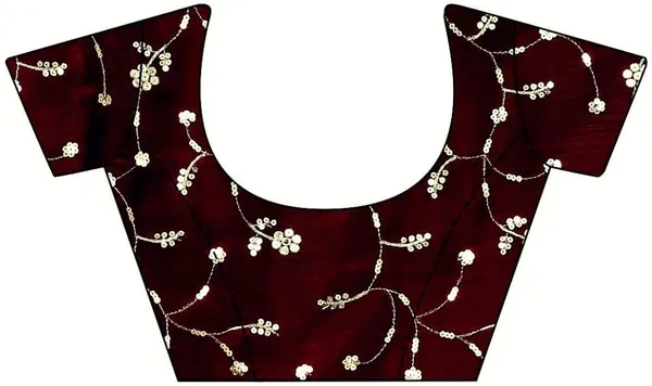 Brown_Star_Georgette_Self_Design_Embroidered_Saree_For_Women
