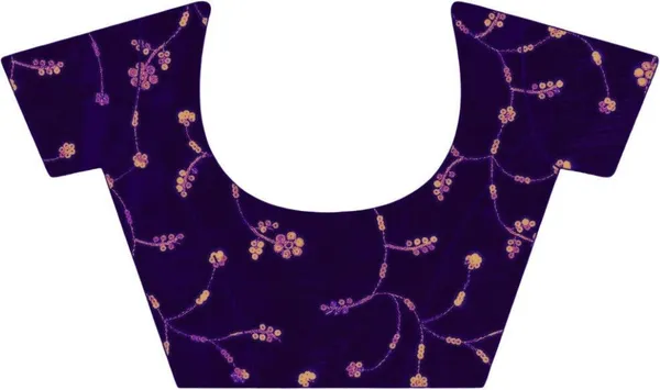 Purple_Star_Georgette_Self_Design_Bollywood_Saree_For_Women