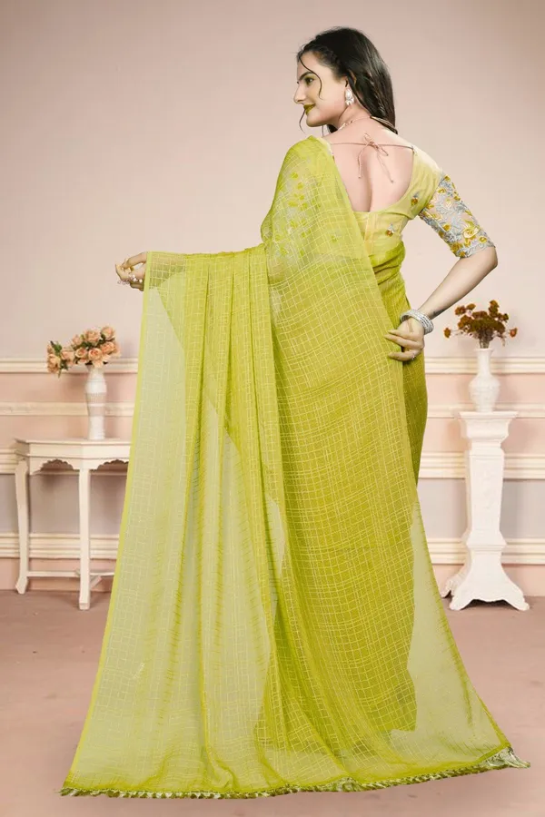 Green_Star_Georgette_Self_Design_Saree_For_Women