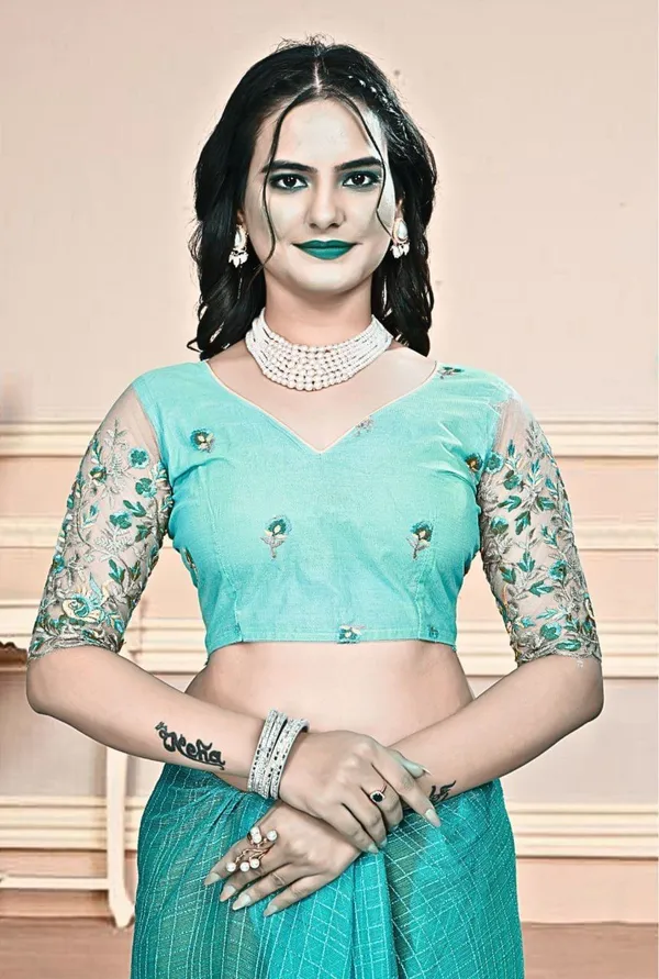 Blue_Star_Georgette_Self_Design_Saree_For_Women