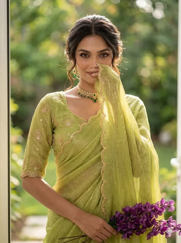 Green_Star_Georgette_Embroidered_Bollywood_Saree_For_Women