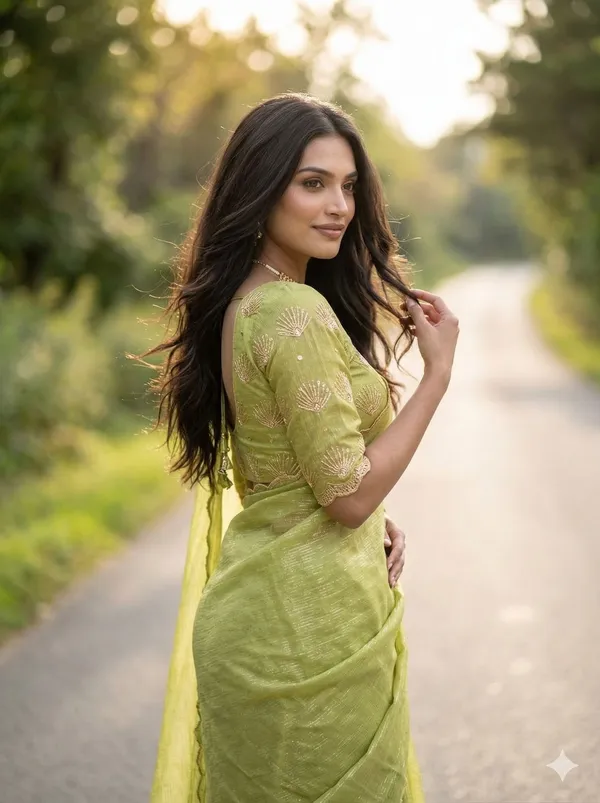 Green_Star_Georgette_Embroidered_Bollywood_Saree_For_Women