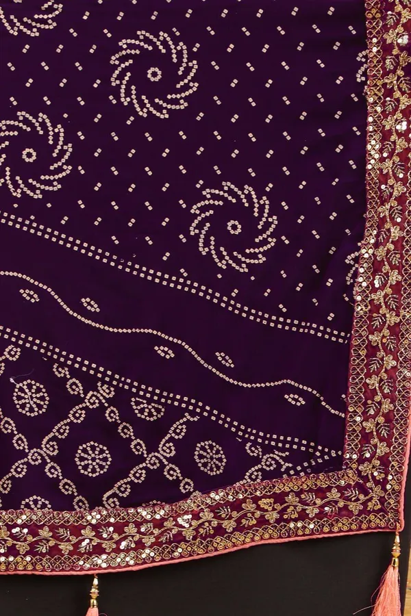 Purple_Star_Georgette_Saree_For_Women