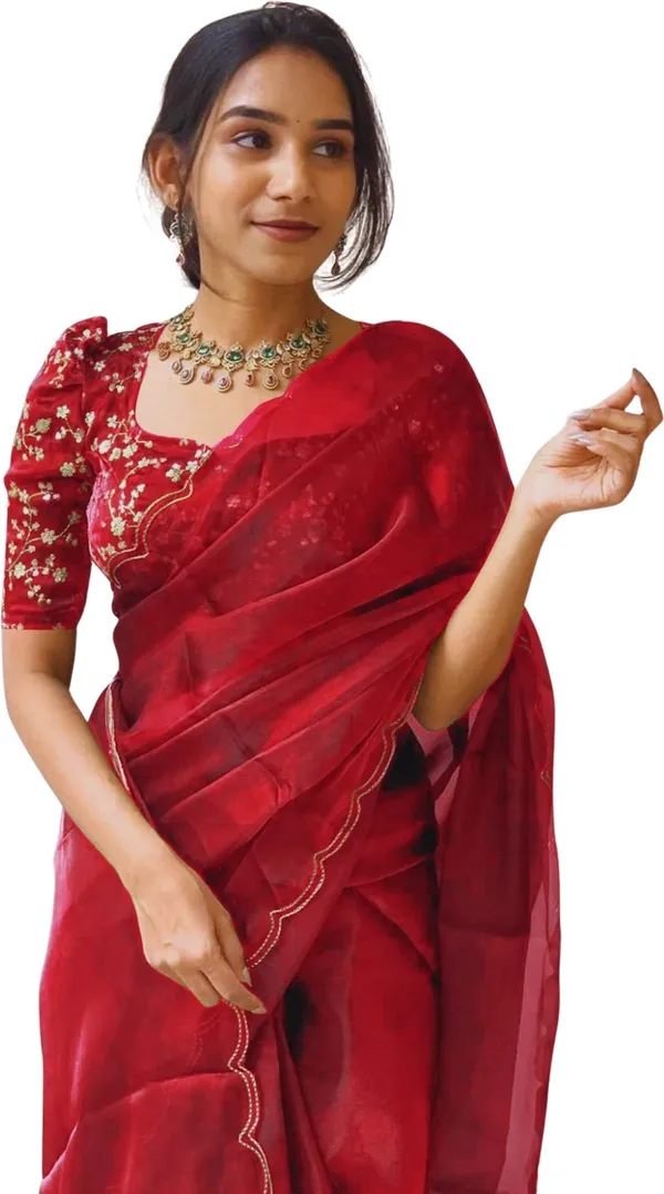 Pink_Star_Georgette_Embroidered_Saree_For_Women