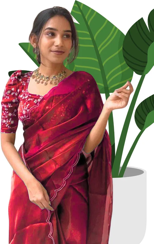 Pink_Star_Georgette_Embroidered_Saree_For_Women