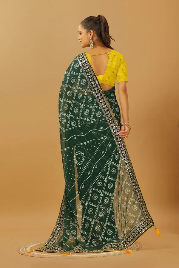 Green_Star_Georgette_Embroidered_Saree_For_Women
