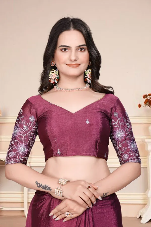 Pink_Star_Georgette_Embroidered_Saree_For_Women