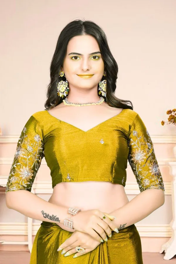 Yellow_Star_Georgette_Embroidered_Saree_For_Women